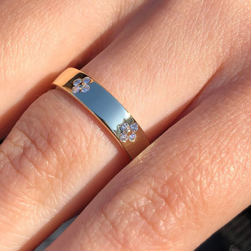 Lustrous Radiant Cut 4.5ct Pave Ring Sets In Sterling Silver