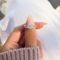 Resplendent Round Cut 1.2ct Pave 925 Sterling Silver Wedding Ring Set