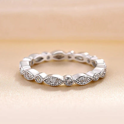 Brilliant Round Cut 2ct 4PC Ring Sets In Sterling Silver